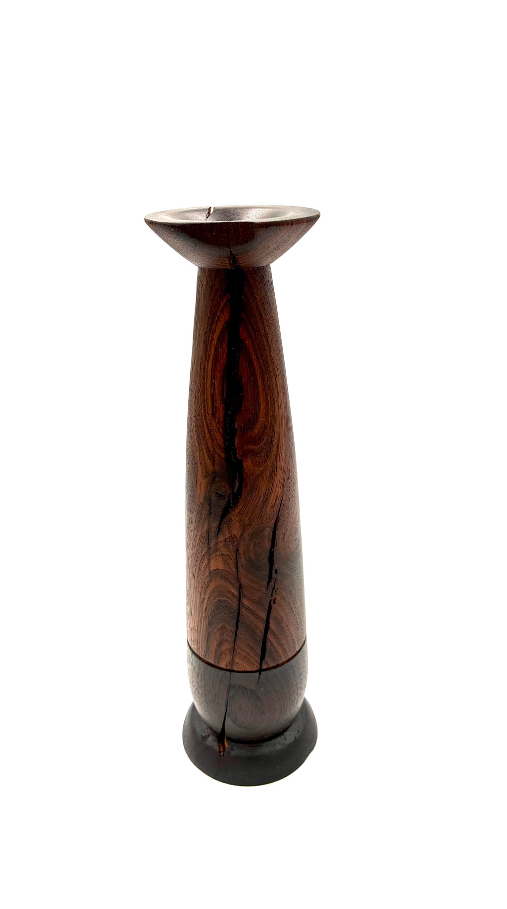 Walnut Bud Vase
