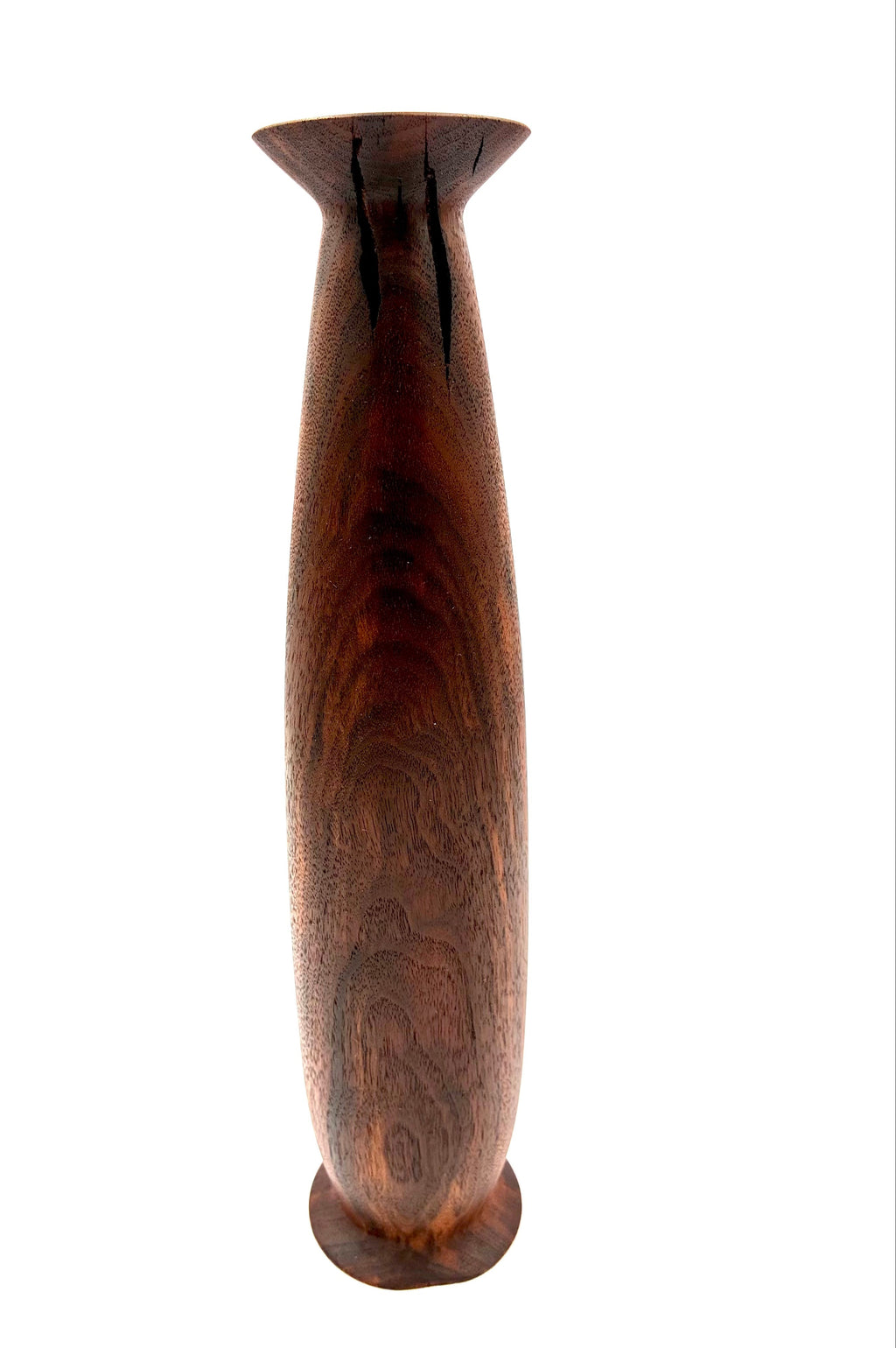 Walnut Bud Vase