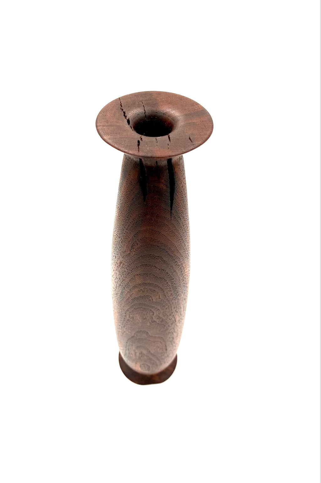 Walnut Bud Vase