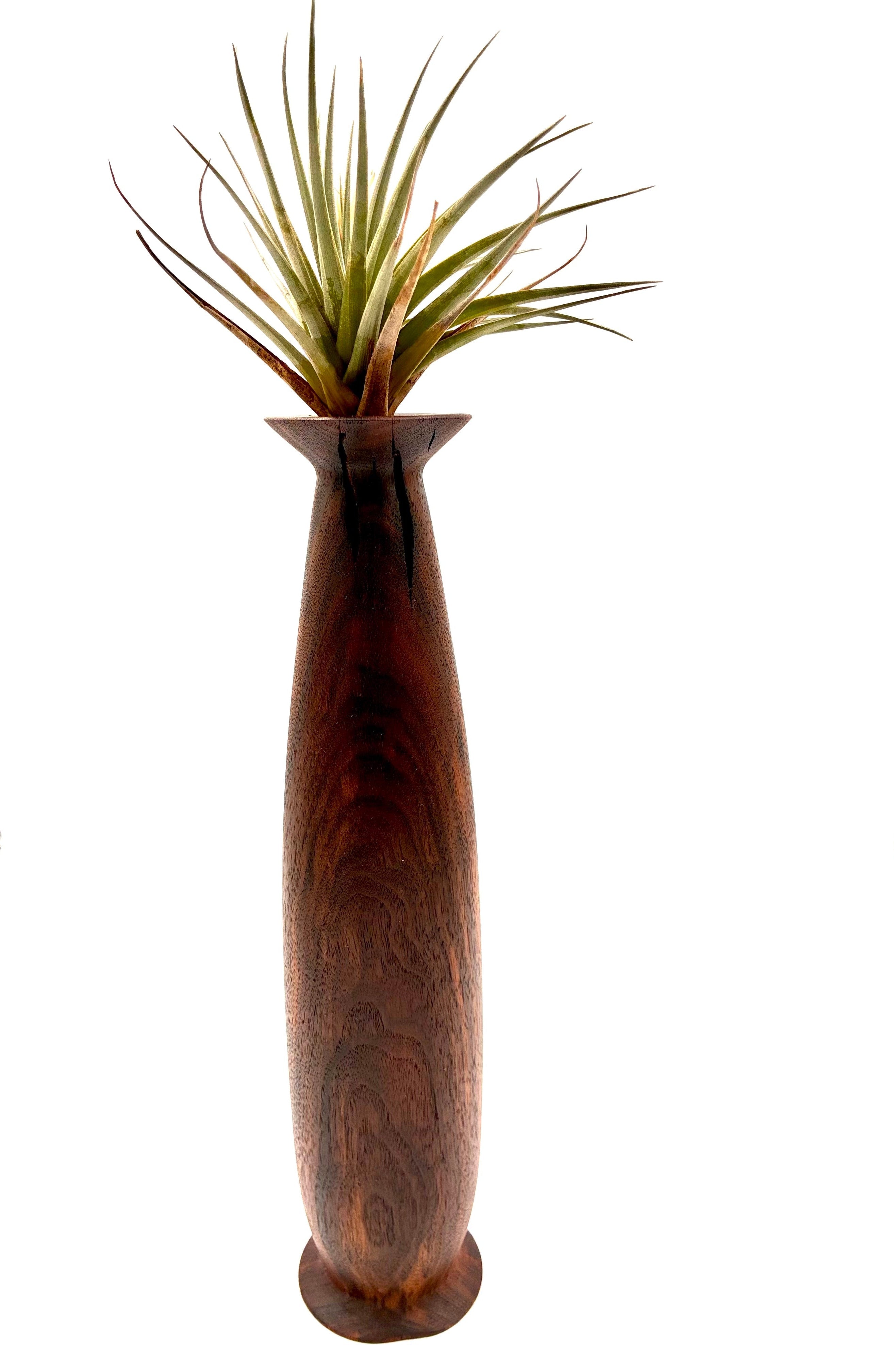 Walnut Bud Vase
