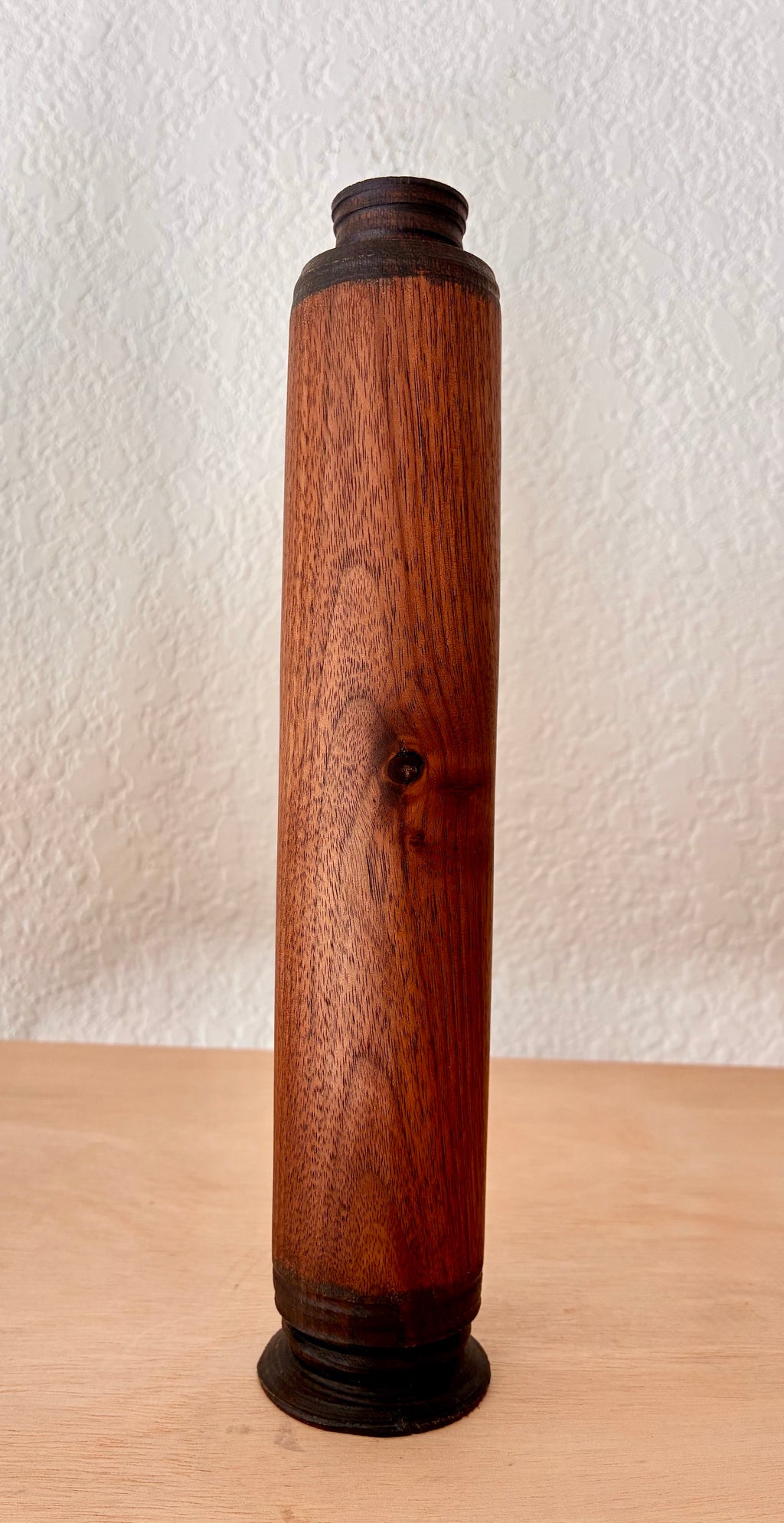 Walnut Bud Vase